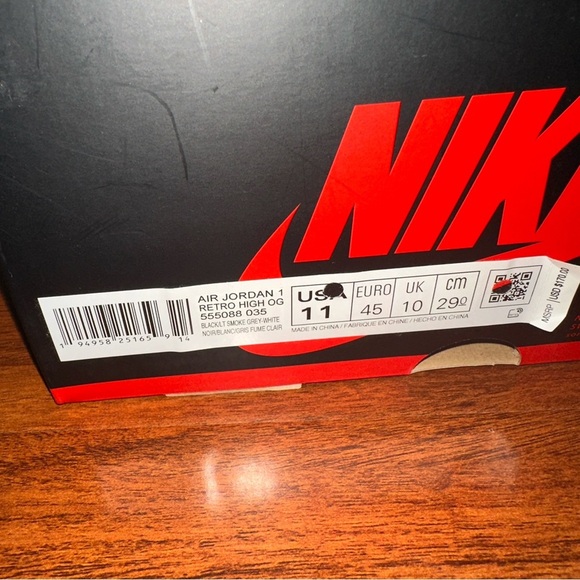 Jordan 1 Retro High Shadow 2.0 Size 11 - Picture 9 of 9